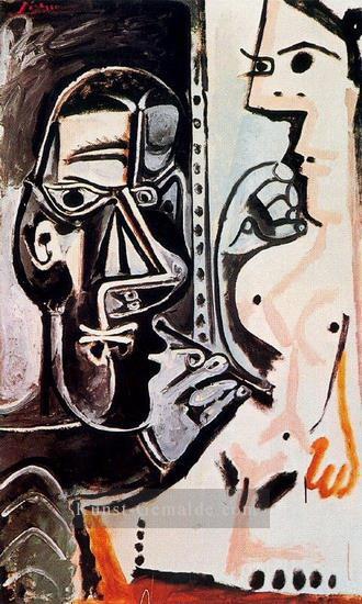 Der Künstler und sein Modell L artiste et son modele 5 1963 kubist Pablo Picasso Ölgemälde